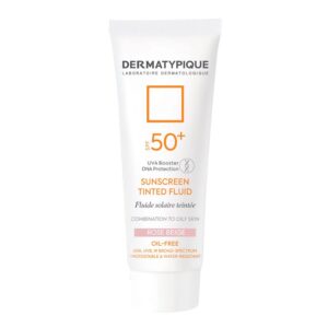 ضد آفتاب رنگی فلویید پوست مختلط و چرب +SPF50 رز بژ درماتیپیک